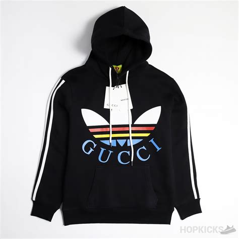 gucci hoodie black|adidas gucci hoodie black.